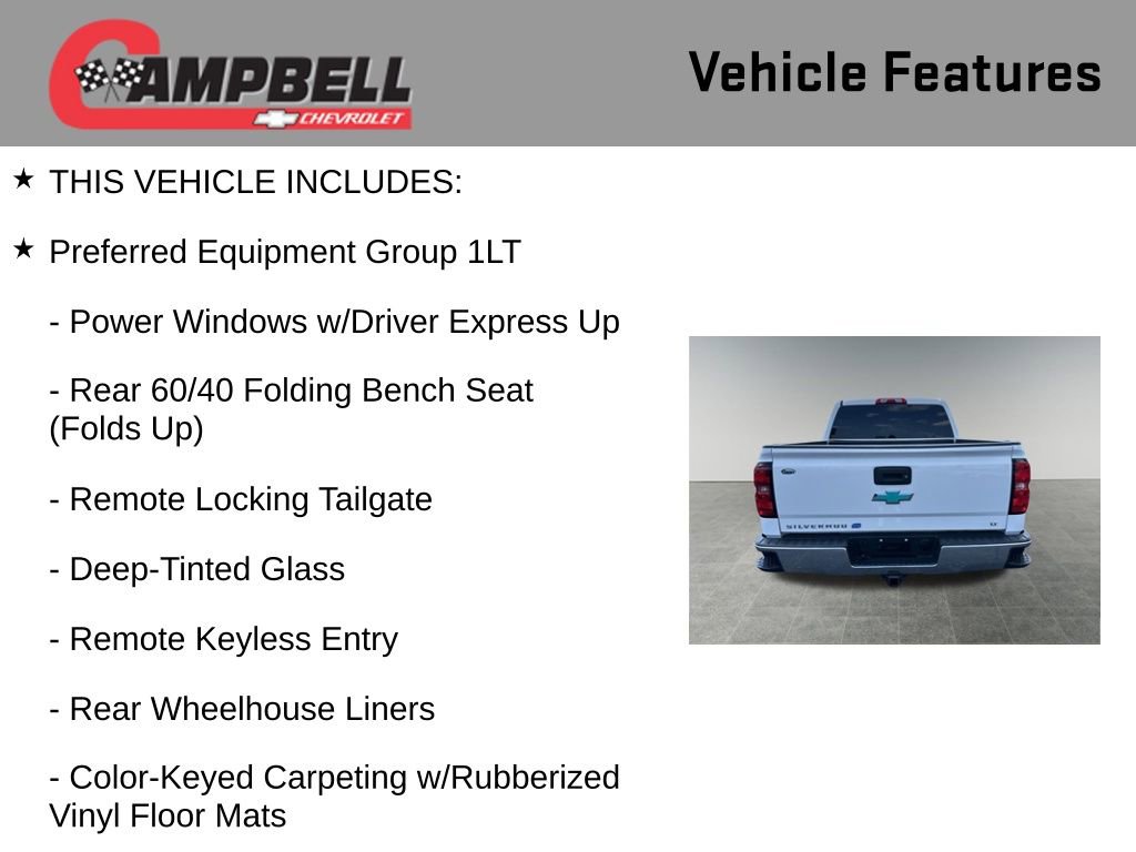 Used 2018 Chevrolet Silverado 1500 LT w/ LT Eassist Package image 5