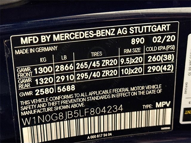 Certified 2020 Mercedes-Benz GLC 63 AMG 4MATIC image 34