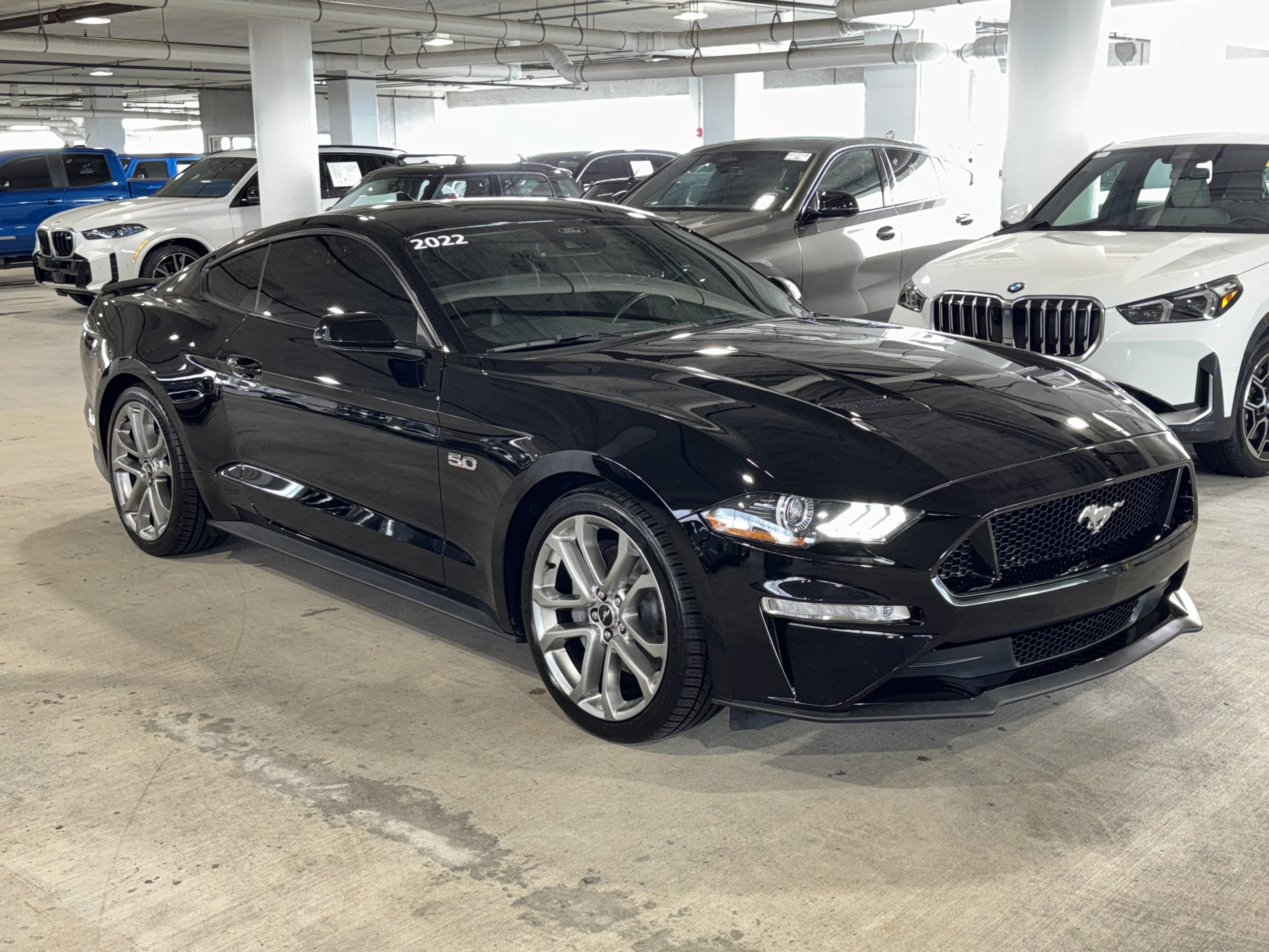 Used 2022 Ford Mustang GT Premium w/ Ford Safe & Smart Package RWD image 2