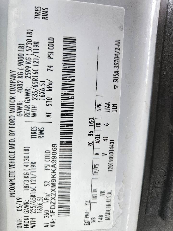 Used 2019 Ford Transit 350 XL RWD image 61