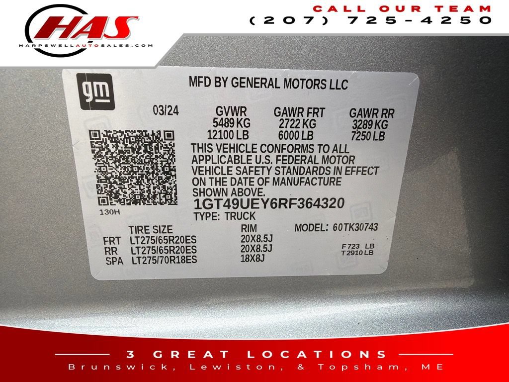 Used 2024 GMC Sierra 3500 SLT AWD/4WD image 13