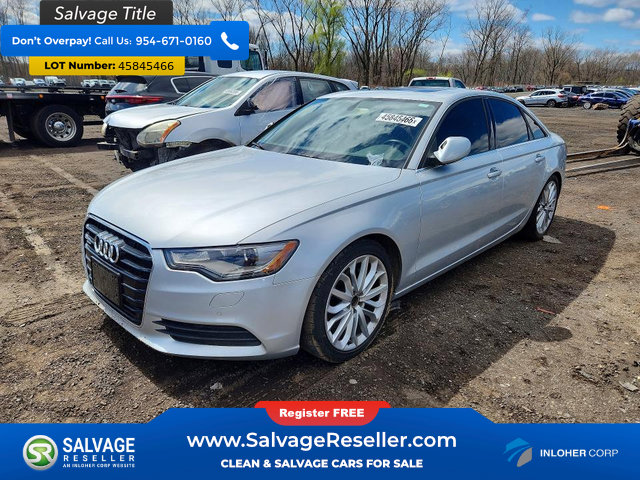 Used 2014 Audi A6 TDI Premium Plus w/ 19" Sport Package AWD/4WD image 1