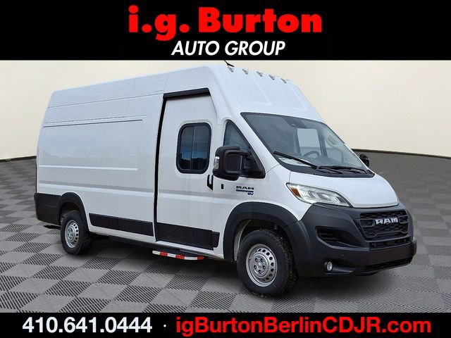 New 2024 RAM ProMaster 3500 w/ Delivery Van Package