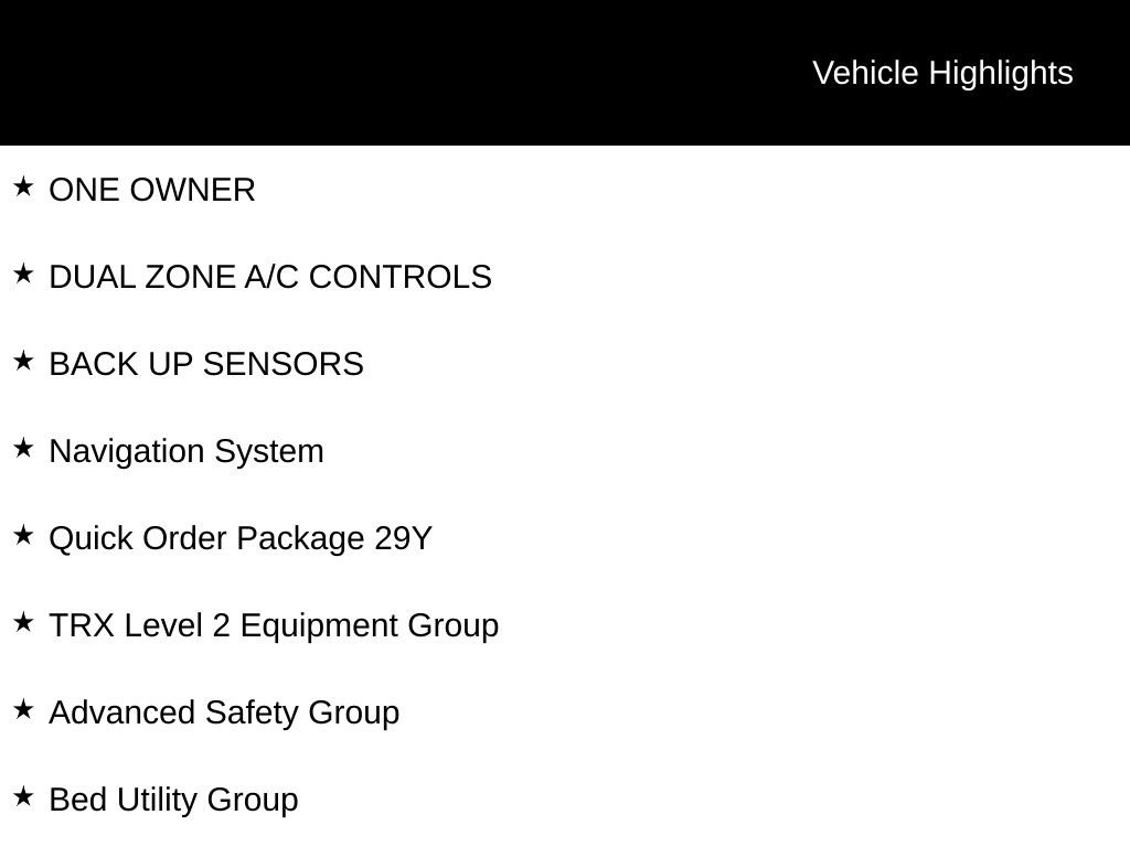 Used 2023 RAM 1500 TRX w/ TRX Level 2 Equipment Group image 16