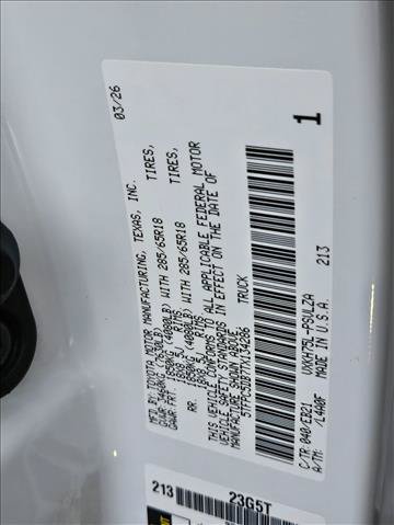 New 2026 Toyota Tundra TRD Pro AWD/4WD image 17