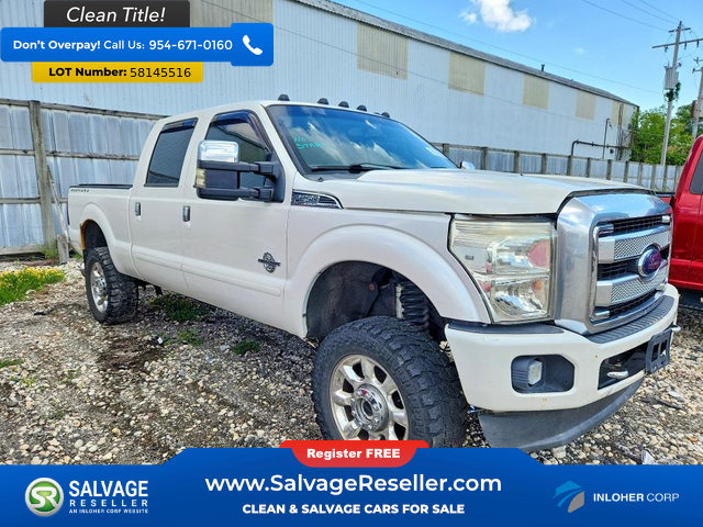 Used 2013 Ford F250 Platinum w/ FX4 Off Road Pkg AWD/4WD image 5