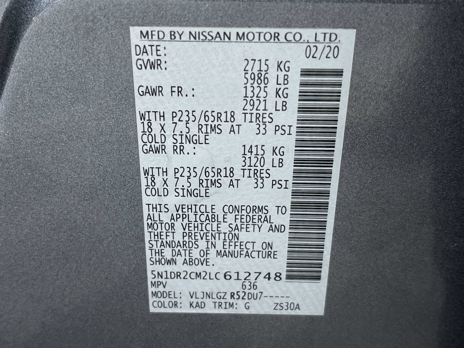 Used 2020 Nissan Pathfinder SL AWD/4WD image 12