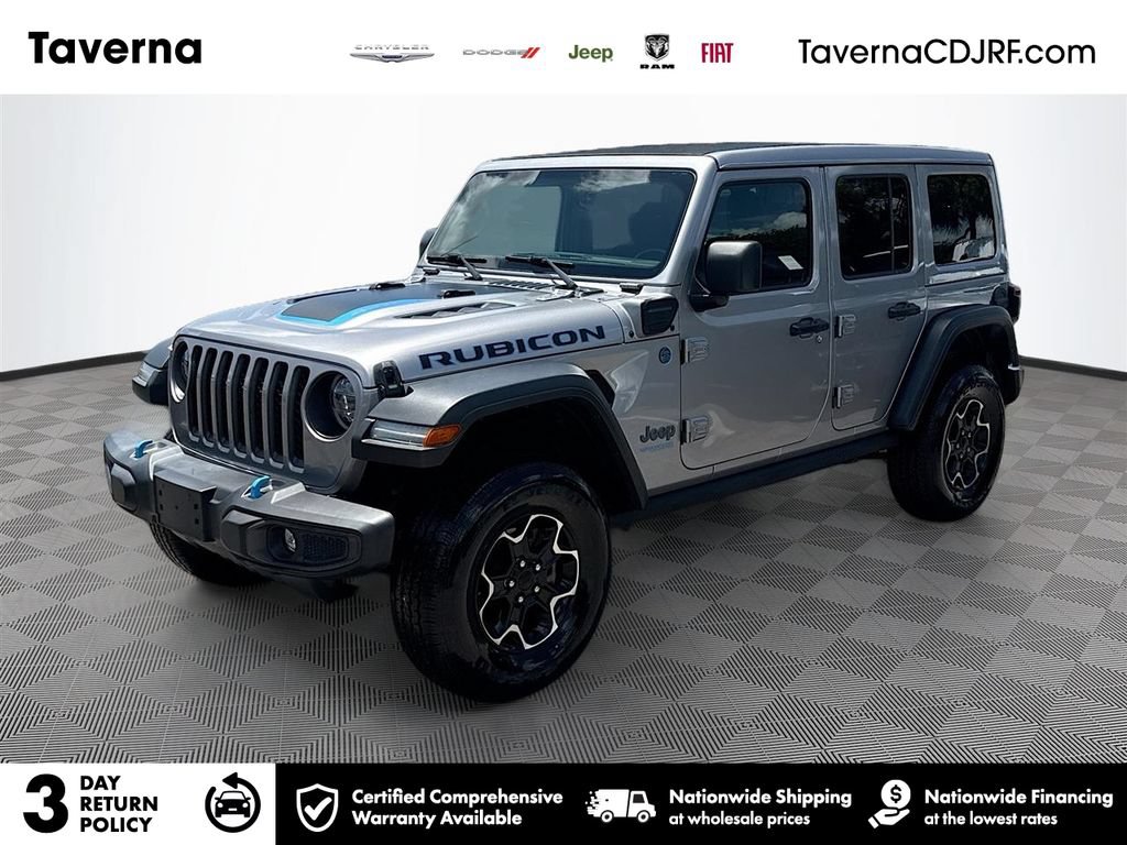 Used 2021 Jeep Wrangler Unlimited Rubicon 4xe w/ Cold Weather Group