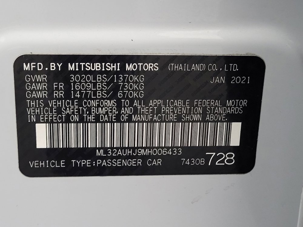 Used 2021 Mitsubishi Mirage FWD image 33