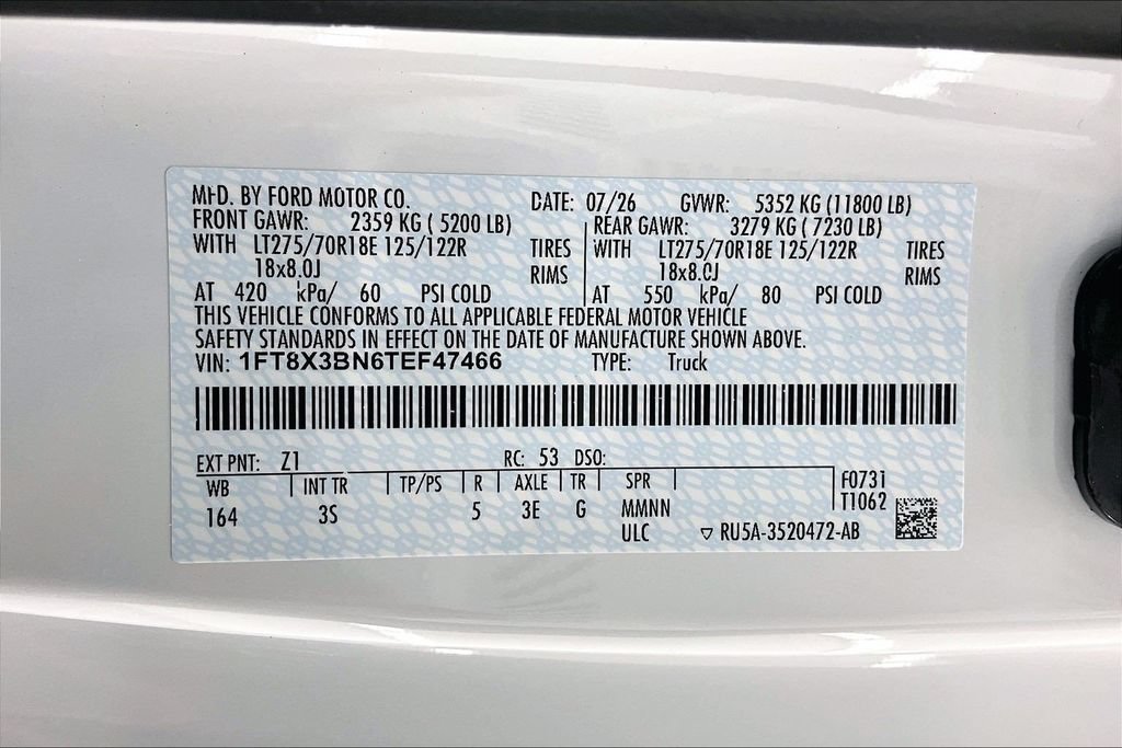 New 2026 Ford F350 XLT w/ FX4 Off-Road Package AWD/4WD image 7