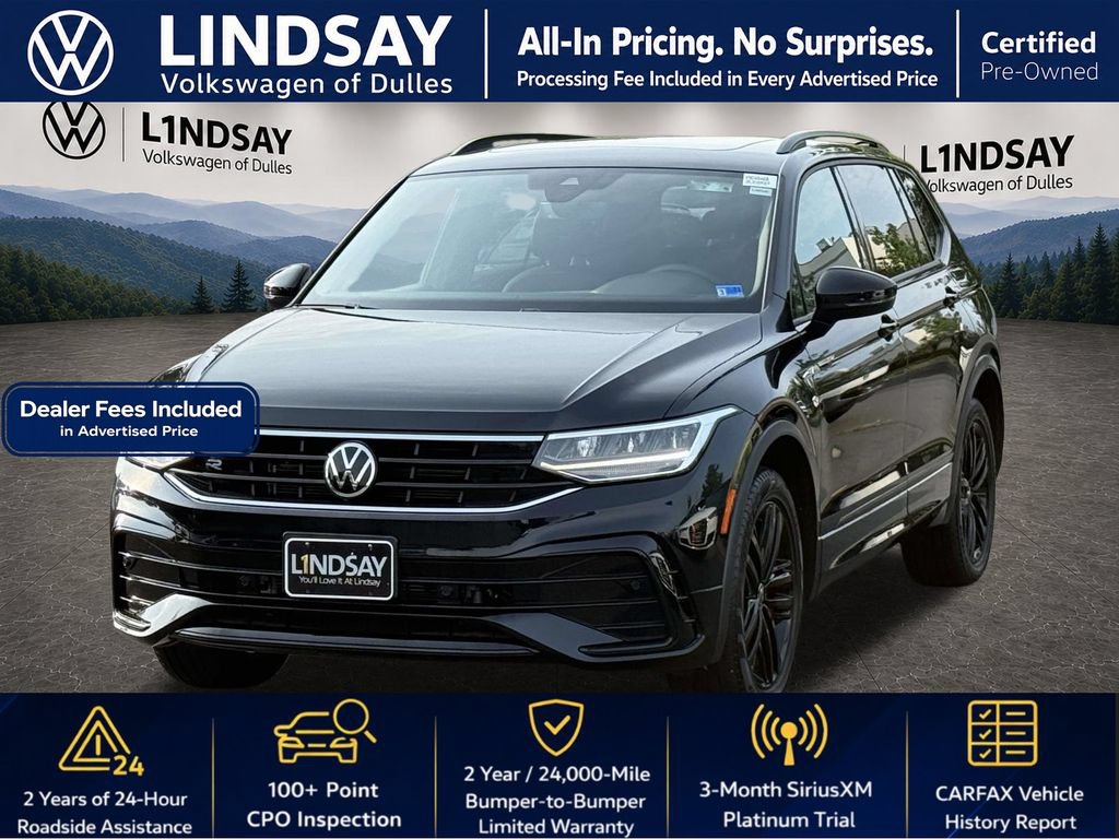 Certified 2022 Volkswagen Tiguan SE R-Line FWD image 4