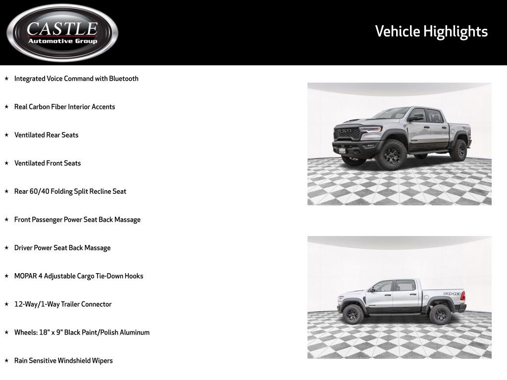 New 2026 RAM 1500 RHO w/ RHO Level 1 Equipment Group image 18
