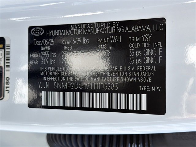 New 2026 Hyundai Santa Fe SEL image 33