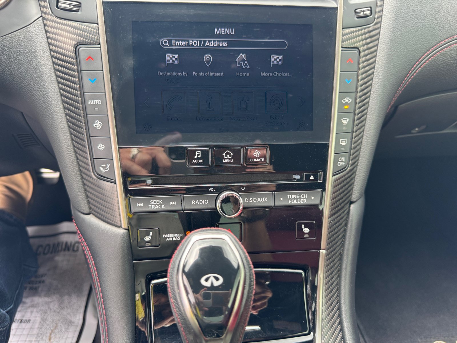 Used 2021 INFINITI Q60 Red Sport 400 w/ Cargo Package RWD image 15