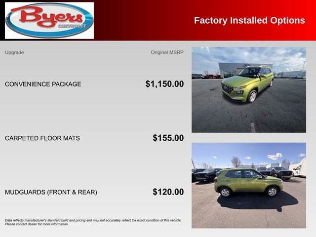 Used 2020 Hyundai Venue SEL w/ Convenience Package image 10