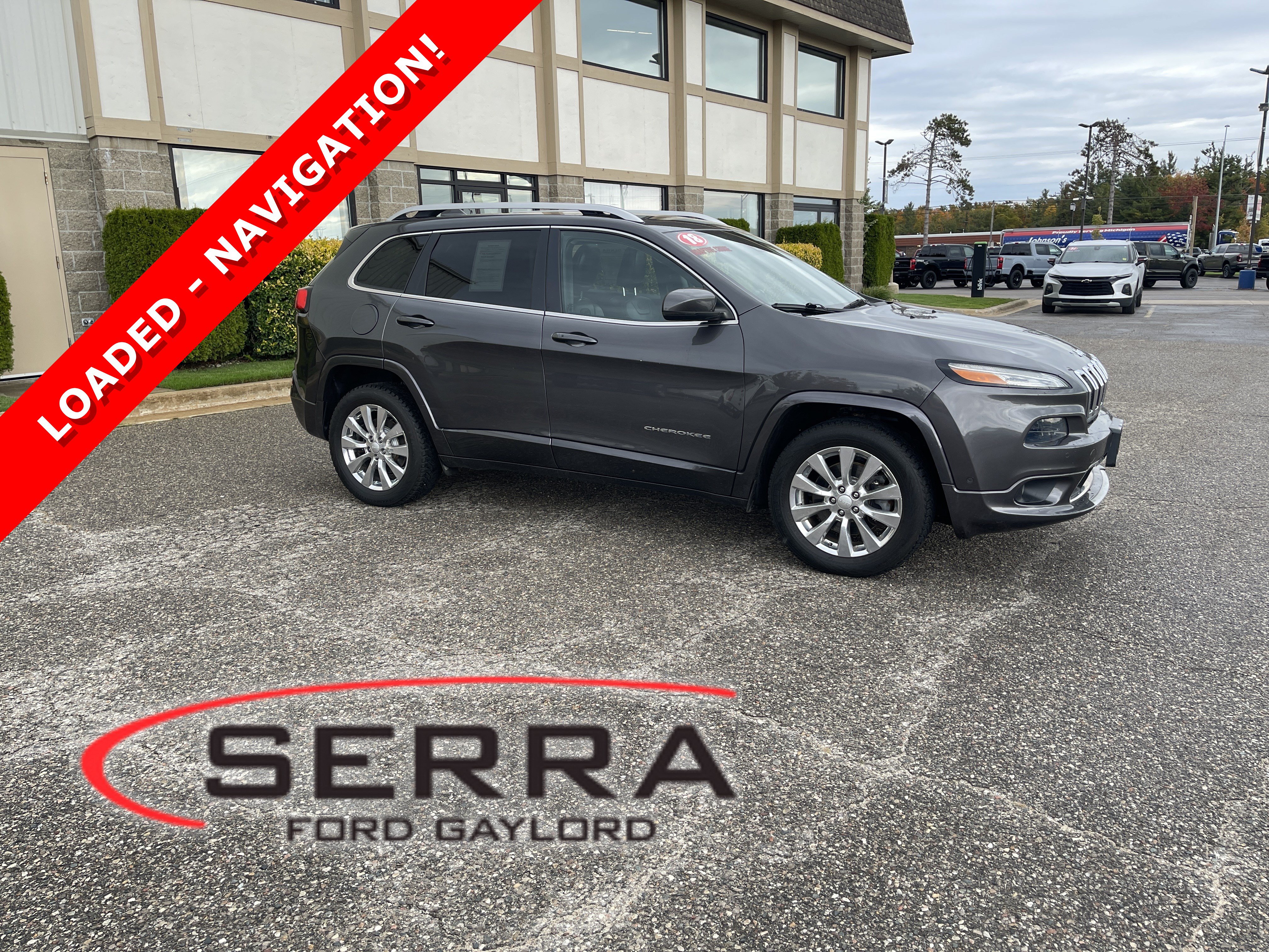 Used 2018 Jeep Cherokee Overland w/ Technology Group