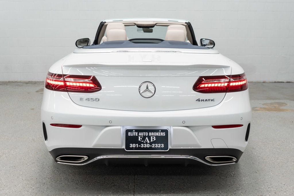 Used 2022 Mercedes-Benz E 450 4MATIC Cabriolet image 4