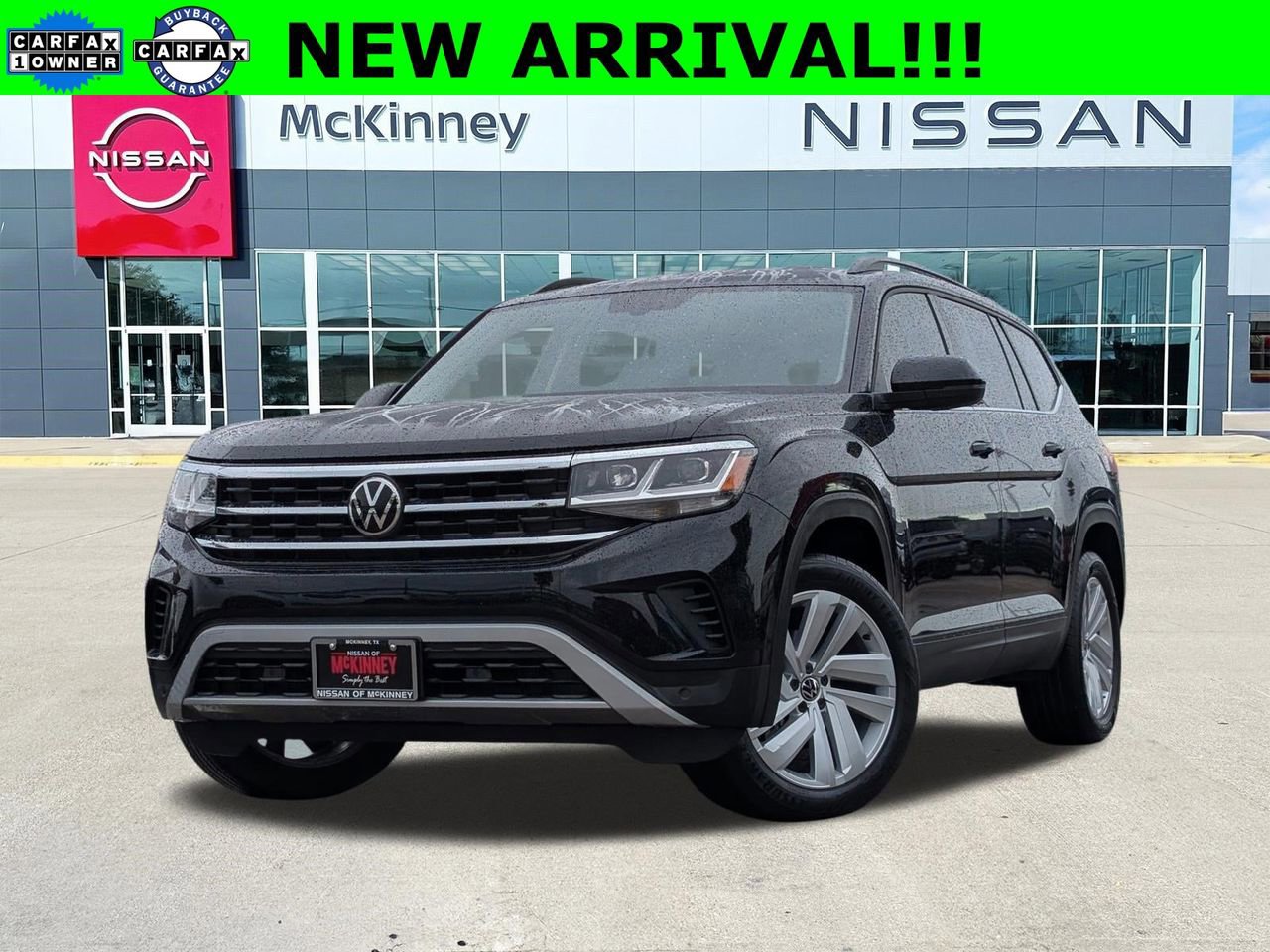 Used 2021 Volkswagen Atlas SE image 1