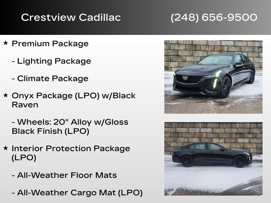Certified 2022 Cadillac CT5 V w/ Premium Package image 30