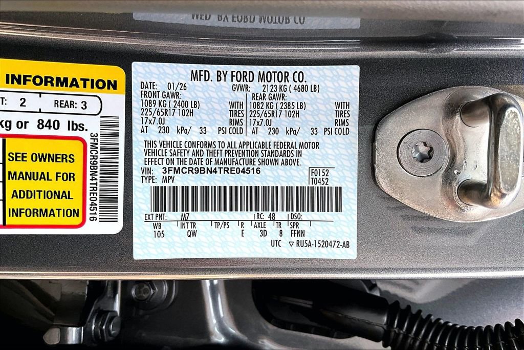 New 2026 Ford Bronco Sport Big Bend image 12