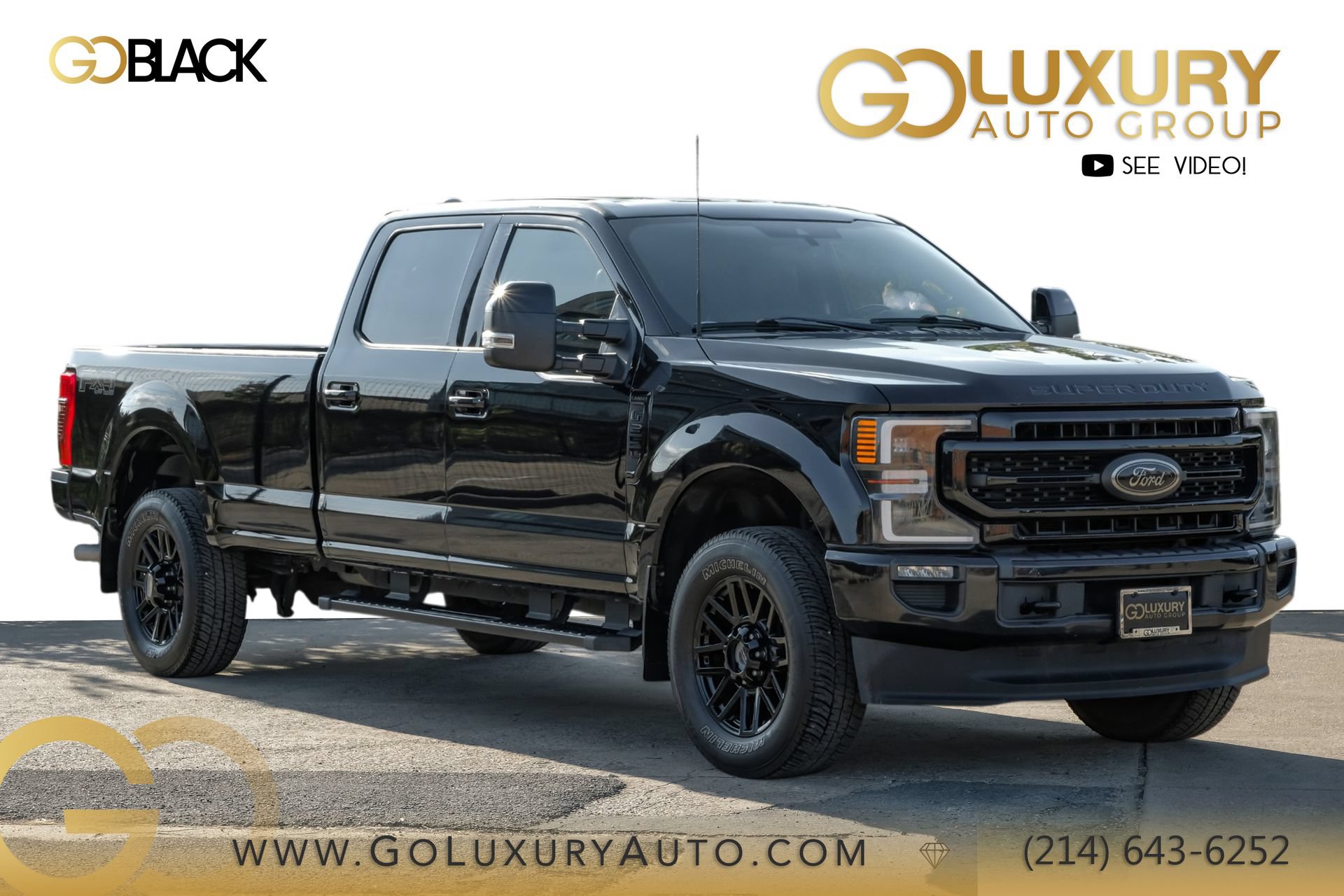 Used 2022 Ford F350 Lariat w/ Black Appearance Package AWD/4WD image 1