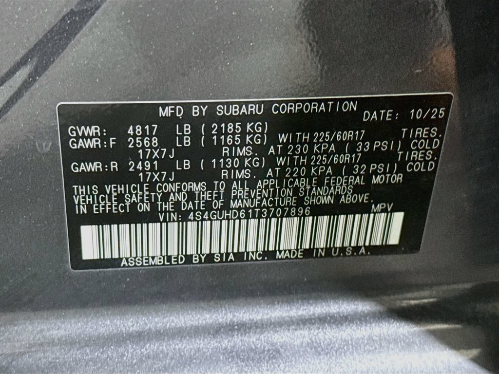 Certified 2026 Subaru Crosstrek 2.5i Premium AWD/4WD image 35