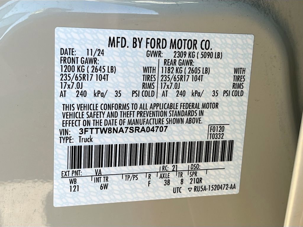 Used 2025 Ford Maverick Tremor AWD/4WD image 32