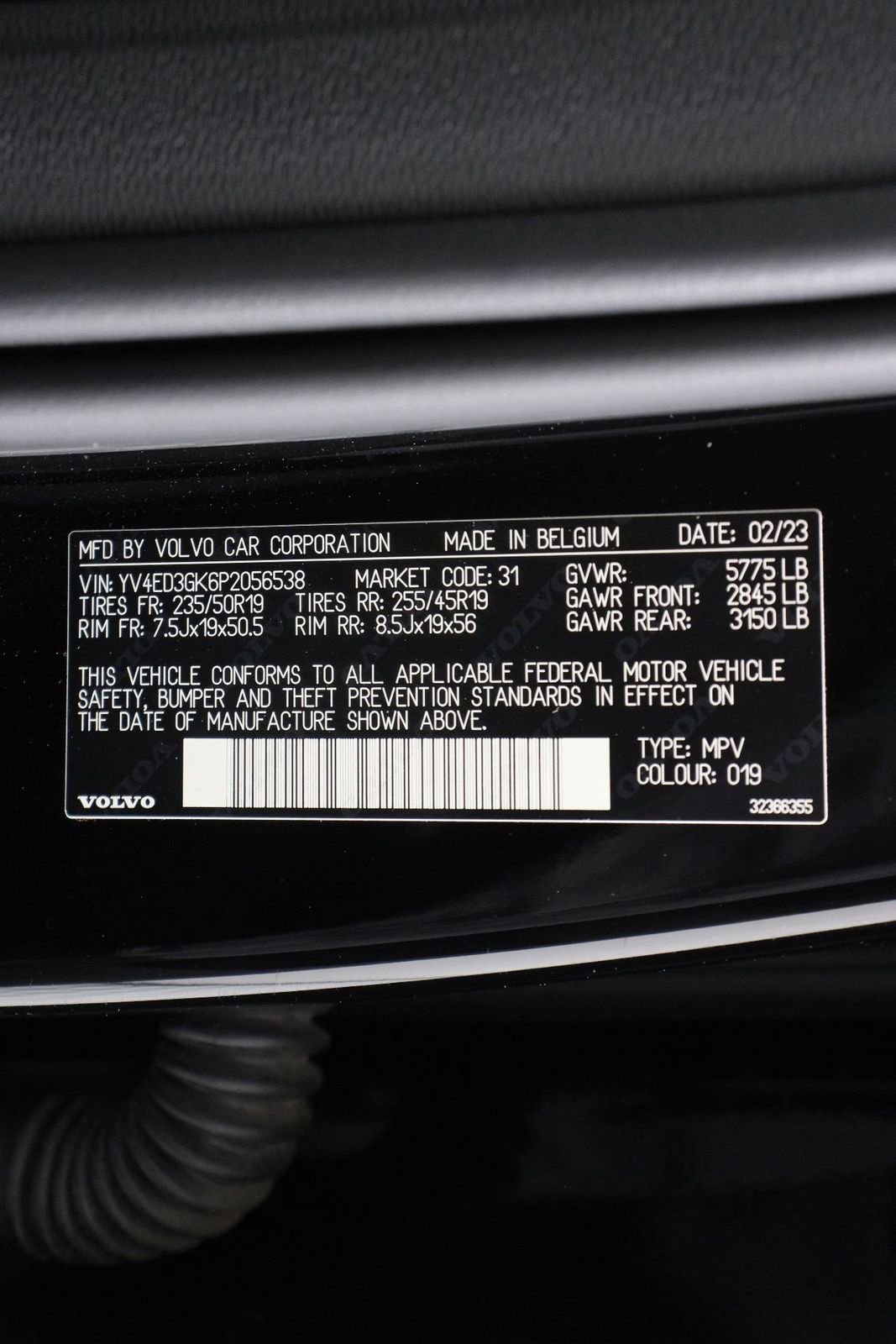 Certified 2023 Volvo C40 Recharge Core AWD/4WD image 16