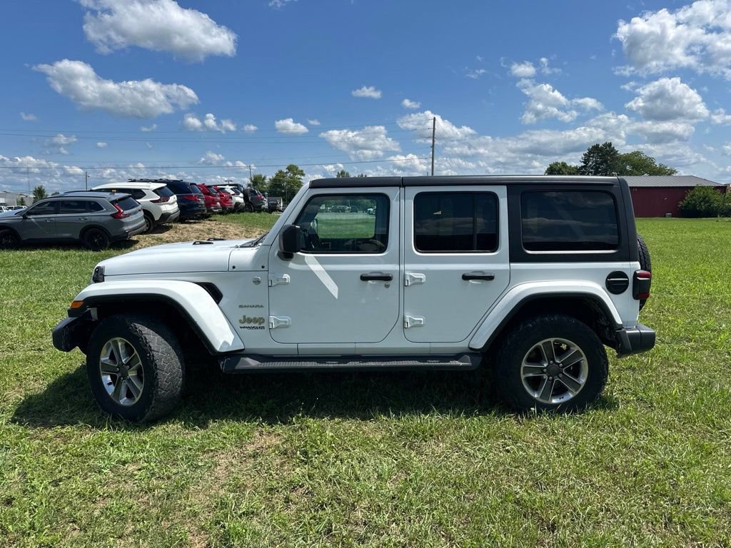 Used 2021 Jeep Wrangler Unlimited Sahara w/ LED Lighting Group AWD/4WD image 8