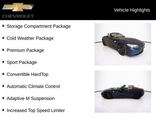 Used 2012 BMW Z4 sDrive28i RWD image 5