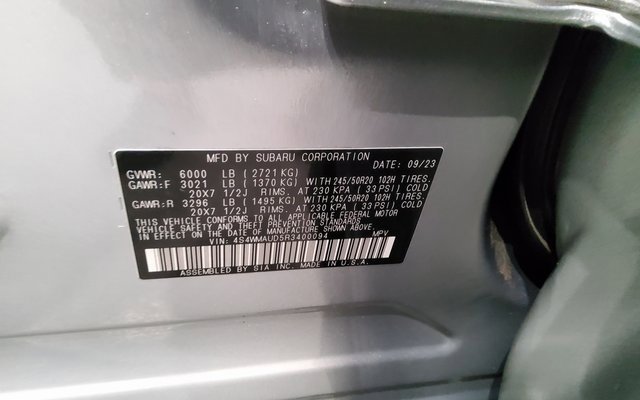 Used 2024 Subaru Ascent Limited w/ Technology Package image 41