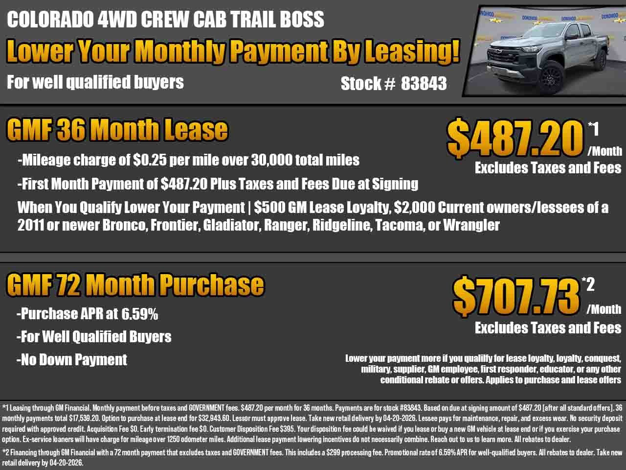 New 2026 Chevrolet Colorado Trail Boss image 2