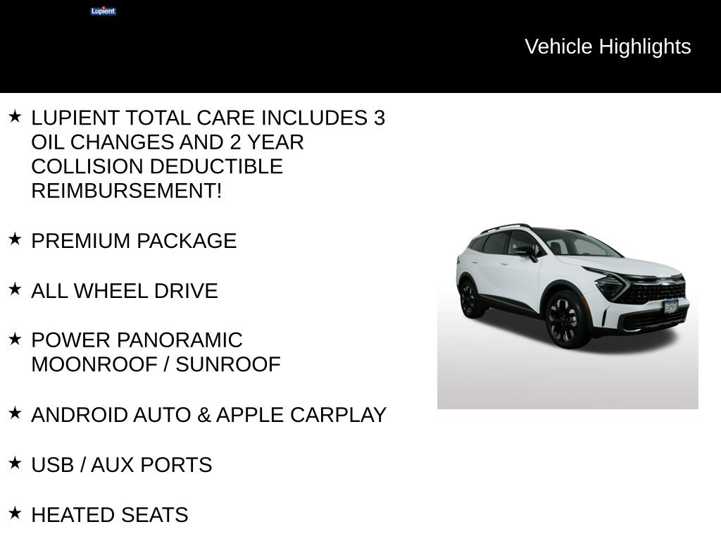 Used 2024 Kia Sportage X-Line w/ X-Line Premium Package AWD/4WD image 8