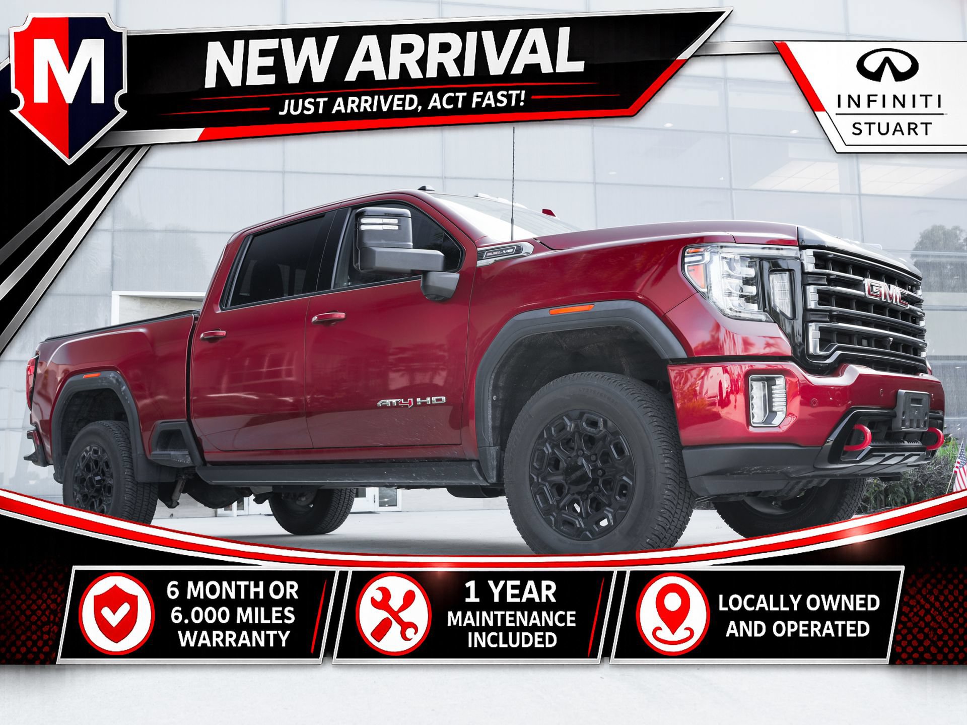 Used 2021 GMC Sierra 2500 AT4 w/ AT4 Premium Plus Package AWD/4WD image 1