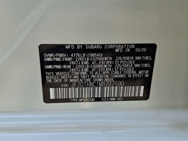 Used 2021 Subaru Crosstrek 2.5i Limited w/ Moonroof Package 2 AWD/4WD image 30