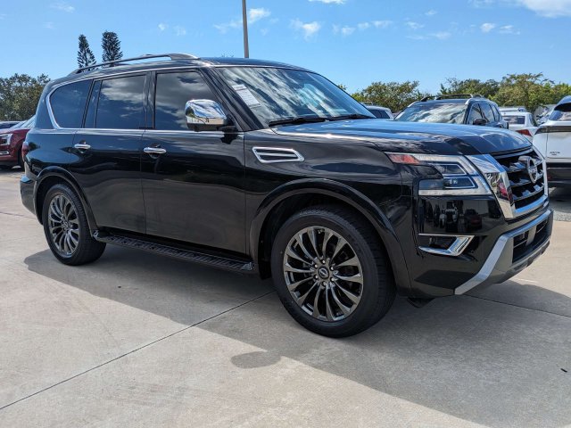 Used 2023 Nissan Armada Platinum w/ Captain's Chairs Package