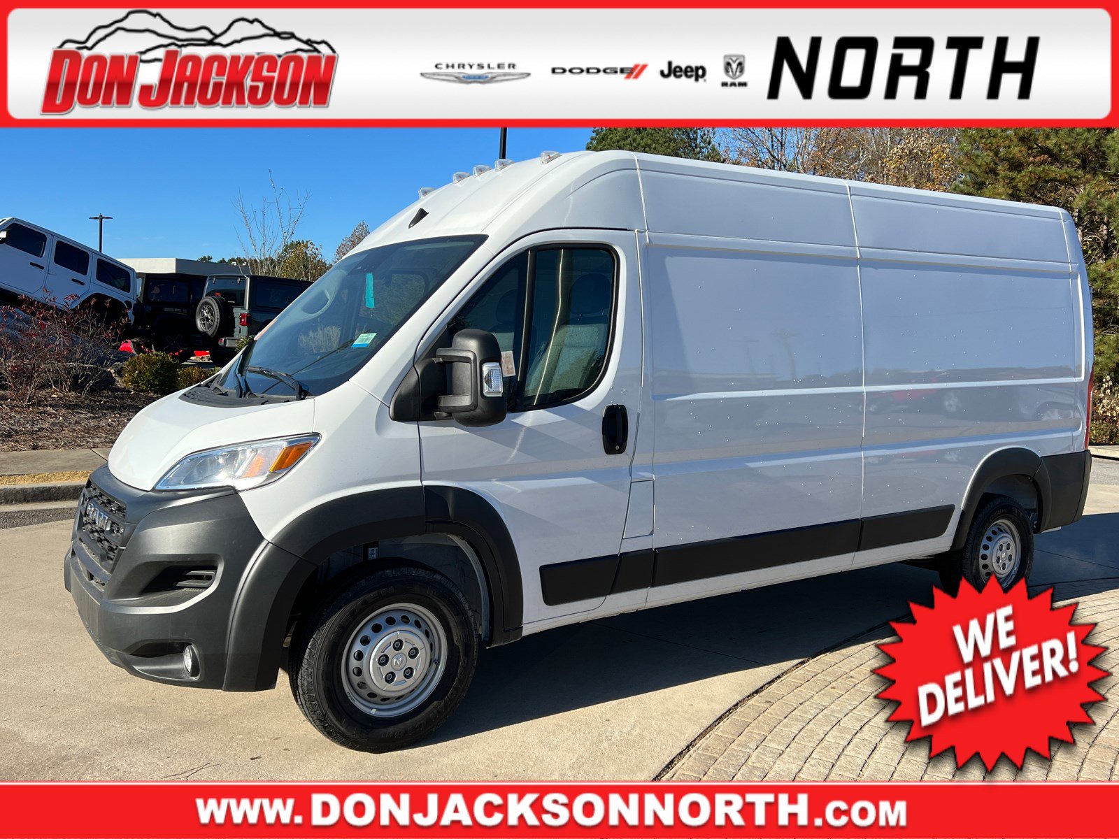 Used 2025 RAM ProMaster 2500 w/ Convenience Group