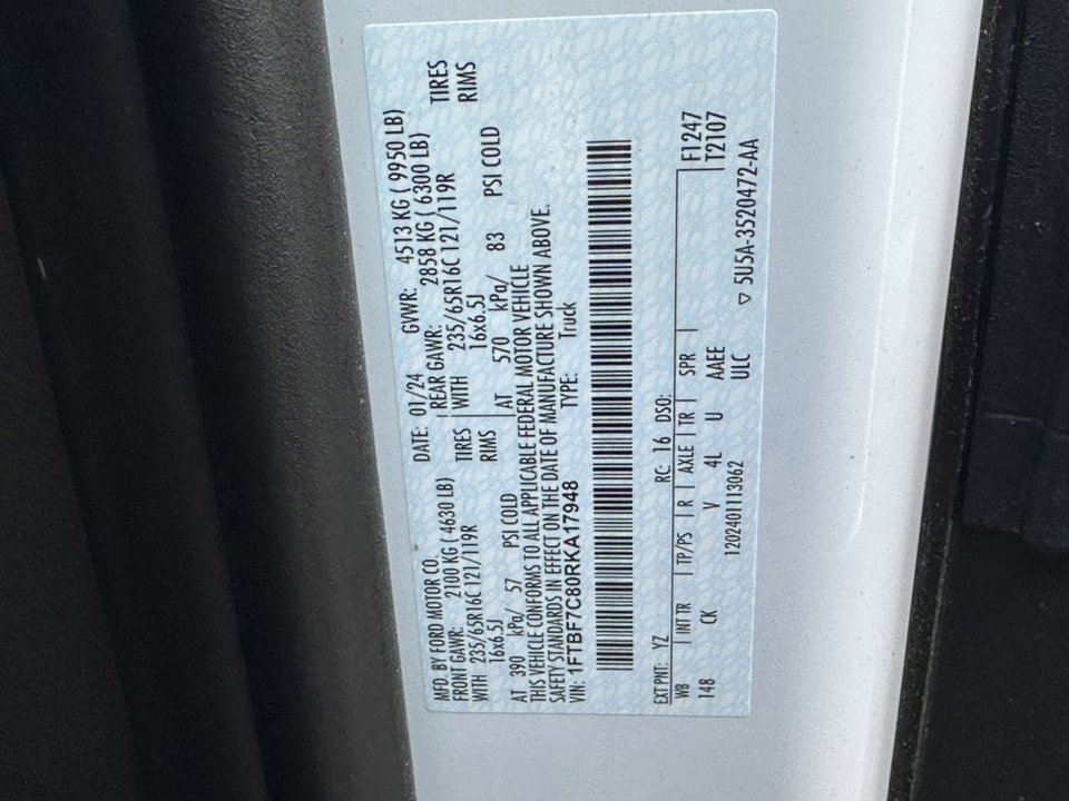 Used 2024 Ford Transit 350 148 Medium Roof w/ Interior Upgrade Package image 33