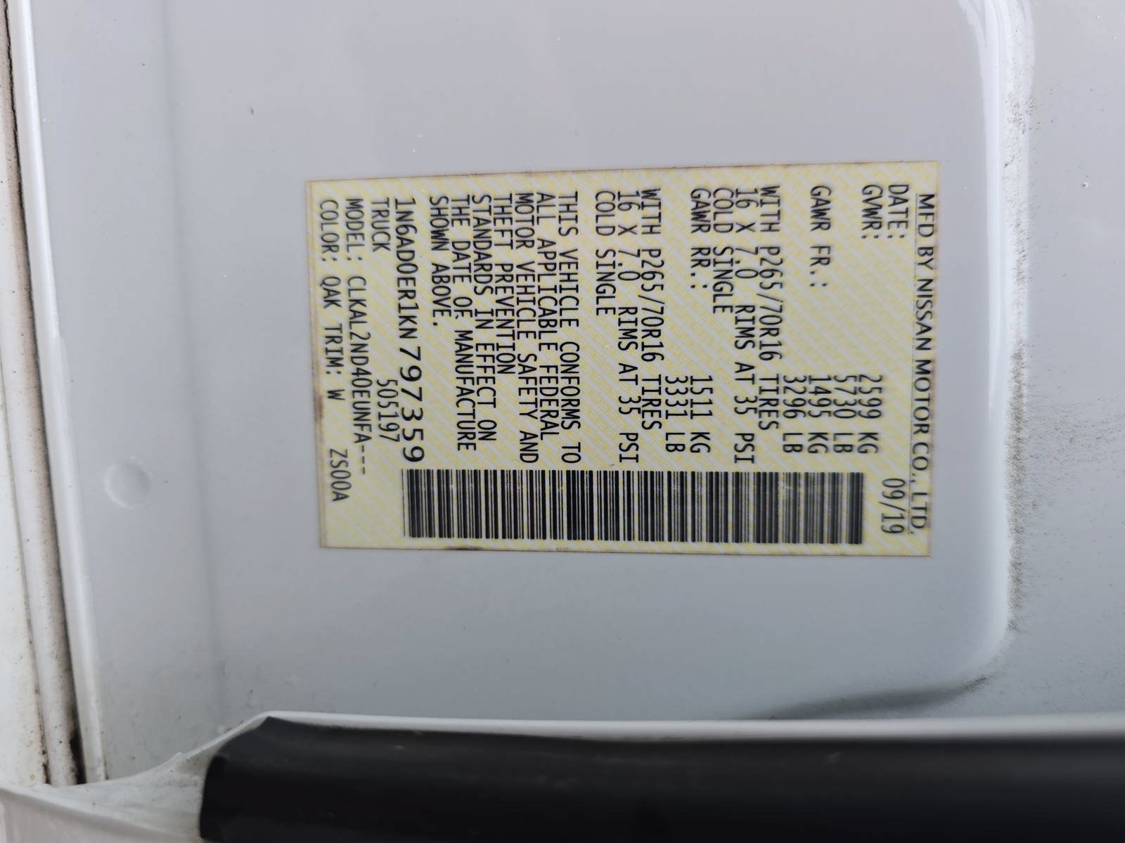 Used 2019 Nissan Frontier SV w/ Value Truck Package RWD image 34