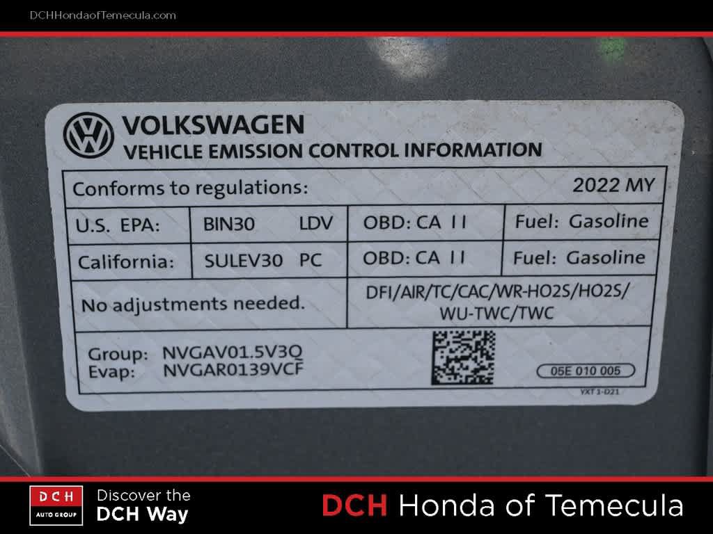 Used 2022 Volkswagen Taos S FWD image 9