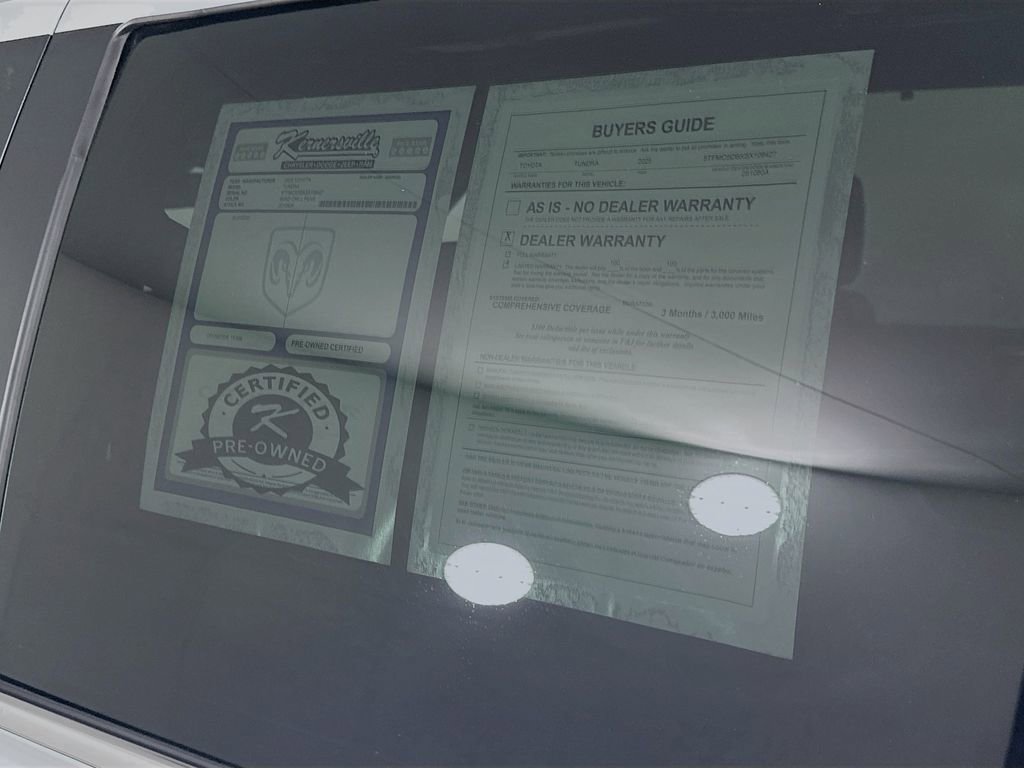 Used 2025 Toyota Tundra 1794 Edition w/ TRD Off-Road Package image 38