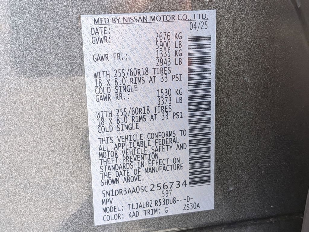 Used 2025 Nissan Pathfinder S image 27