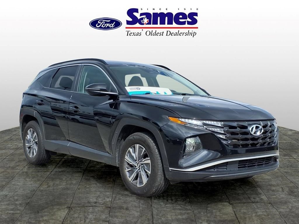 Used 2023 Hyundai Tucson Blue AWD/4WD image 1