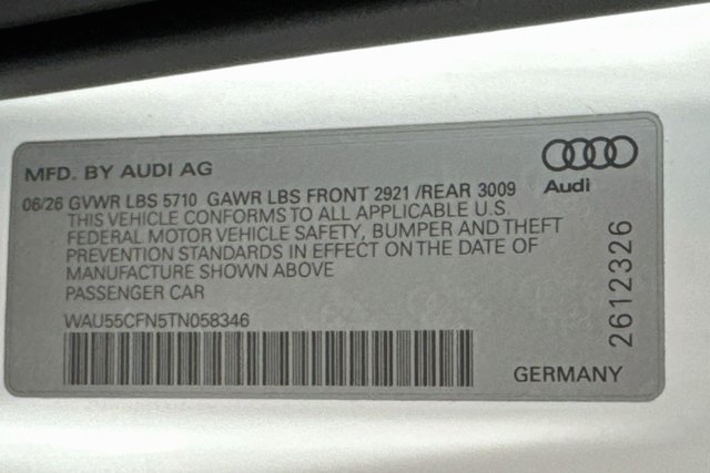 New 2026 Audi A6 Premium Plus AWD/4WD image 28