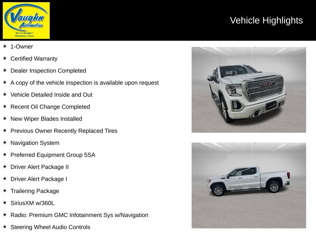 Used 2021 GMC Sierra 1500 Denali w/ Driver Alert Package II AWD/4WD image 2