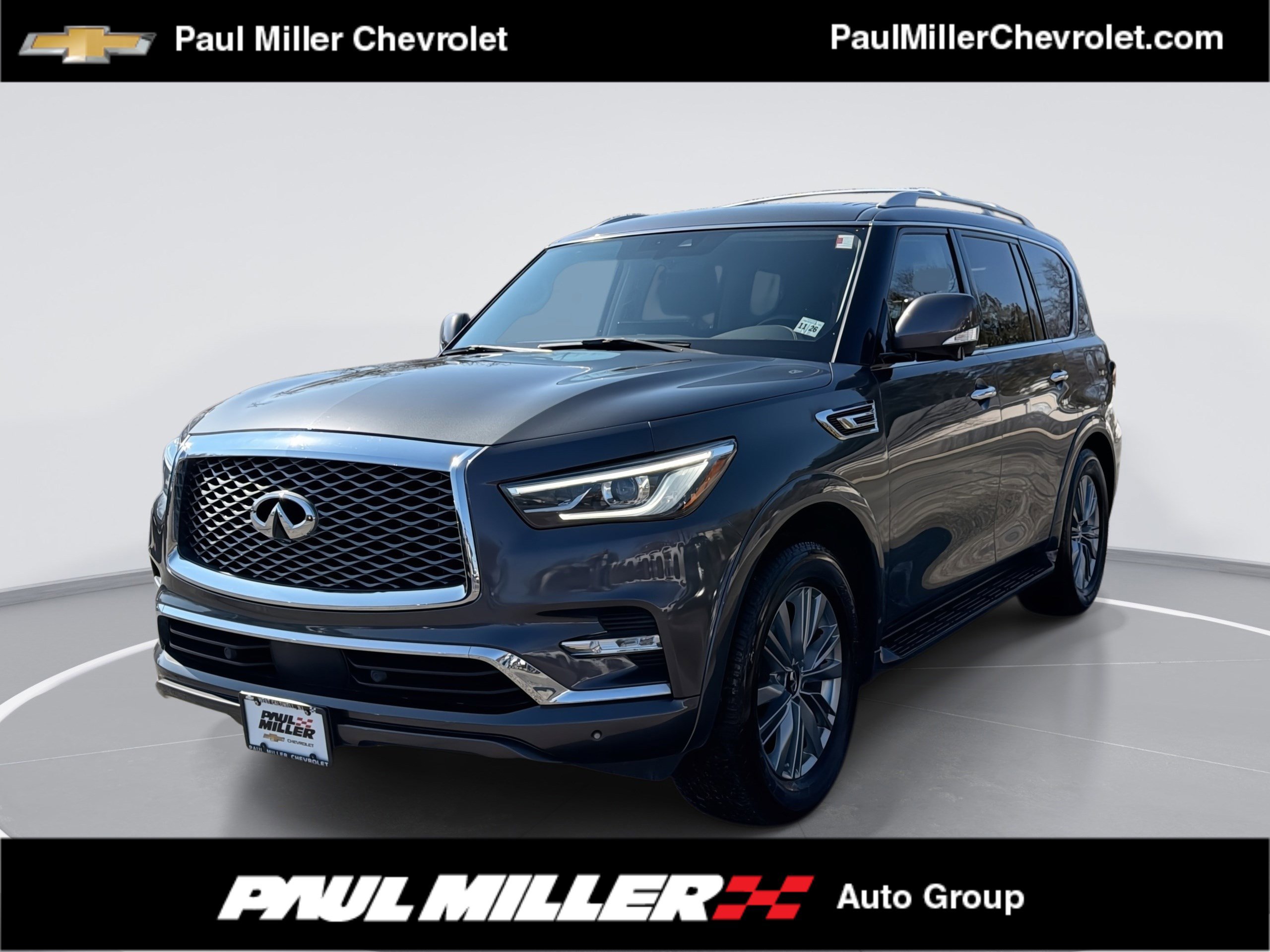 Used 2022 INFINITI QX80 Luxe w/ All-Season Package image 1