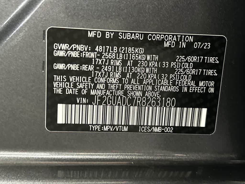 Certified 2024 Subaru Crosstrek 2.0i Premium w/ Crosstrek Mirror Package AWD/4WD image 21