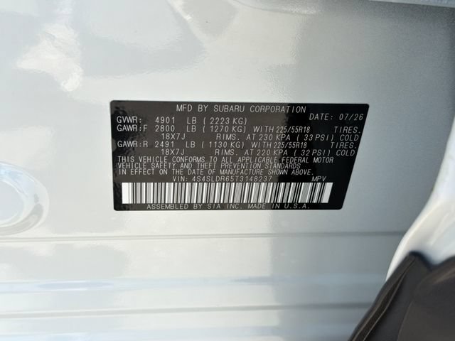 New 2026 Subaru Forester Limited AWD/4WD image 25