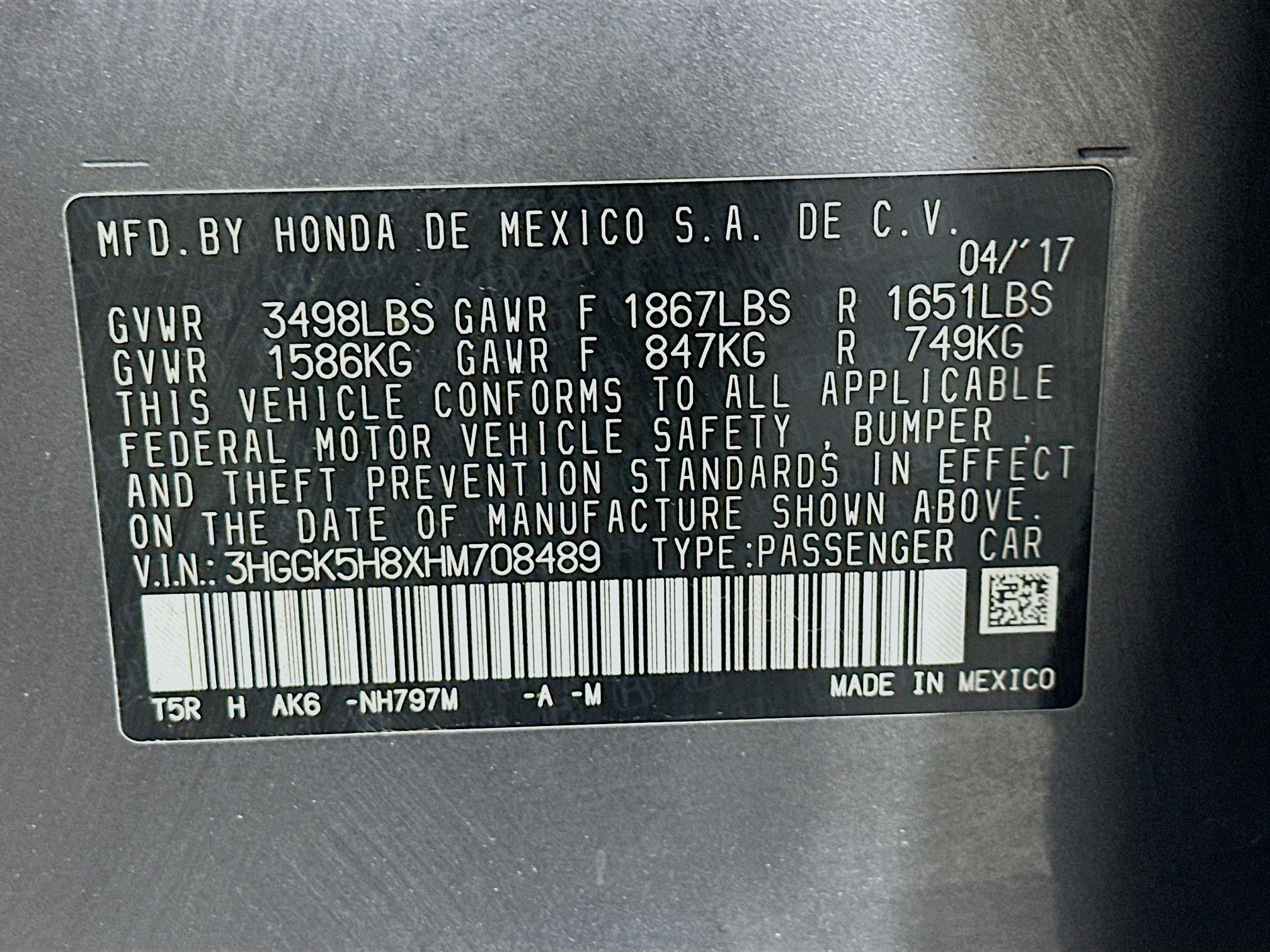 Used 2017 Honda Fit EX-L image 12