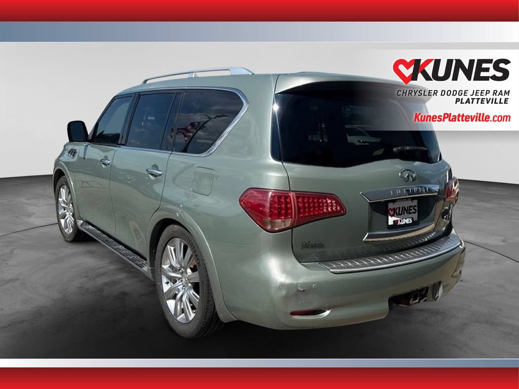 Used 2012 INFINITI QX56 4WD w/ Deluxe Touring Pkg image 7